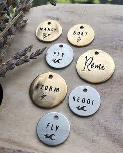 Shamrock Pet ID Tag Laser Engraved