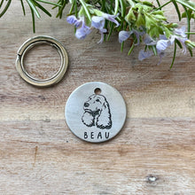 Cocker Spaniel Dog ID Tag Laser Engraved