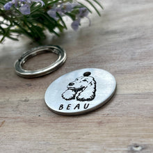 Cocker Spaniel Dog ID Tag Laser Engraved