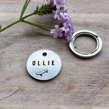 Skate board Ollie Pet ID Tag Laser Engraved