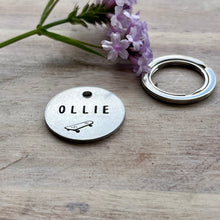 Skate board Ollie Pet ID Tag Laser Engraved