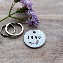 Dachshund Sausage dog ID Tag Laser Engraved