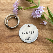 Surfs Up Pet ID Tag Laser Engraved