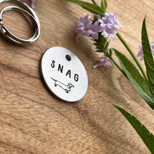 Dachshund Sausage dog ID Tag Laser Engraved