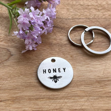 Honey Bee Dog ID Tag Laser Engraved