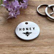 Honey Bee Dog ID Tag Laser Engraved