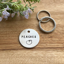 Peaches Dog ID Tag Laser Engraved