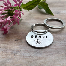 Balloon Dog ID Tag Laser Engraved
