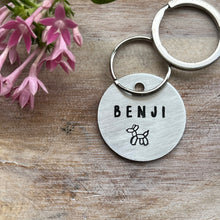 Balloon Dog ID Tag Laser Engraved