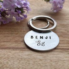 Balloon Dog ID Tag Laser Engraved