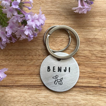 Balloon Dog ID Tag Laser Engraved