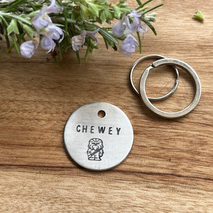 Chewie Pet ID Tag Laser Engraved - Chewbacca StarWars