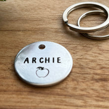 Apple Dog ID Tag Laser Engraved