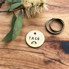 Taco Dog ID Tag Laser Engraved