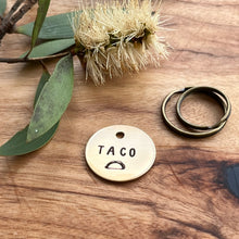 Taco Dog ID Tag Laser Engraved
