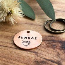 Sundae Pet ID Tag Laser Engraved