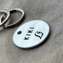 Dinosaur Dog ID Tag Laser Engraved - Dino