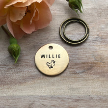 Chicken Pet ID Tag Laser Engraved