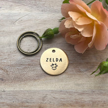 Cow Pet ID Tag Laser Engraved