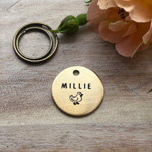 Chicken Pet ID Tag Laser Engraved