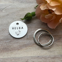 Chicken Pet ID Tag Laser Engraved