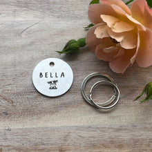 Cow Pet ID Tag Laser Engraved