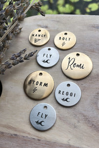 Shamrock Pet ID Tag Laser Engraved