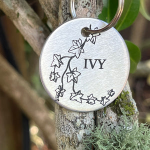 Ivy Pet ID Tag Laser Engraved