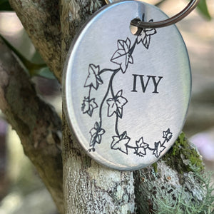 Ivy Pet ID Tag Laser Engraved