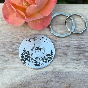 Fantasy Pet ID Tag Laser Engraved