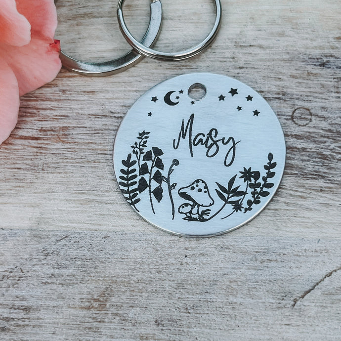 Fantasy Pet ID Tag Laser Engraved
