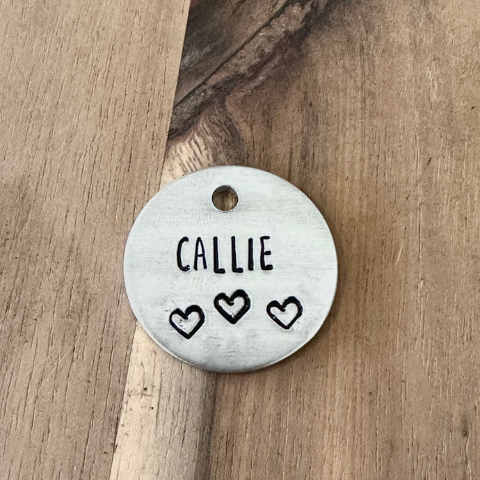 Hearts of Gold Pet ID